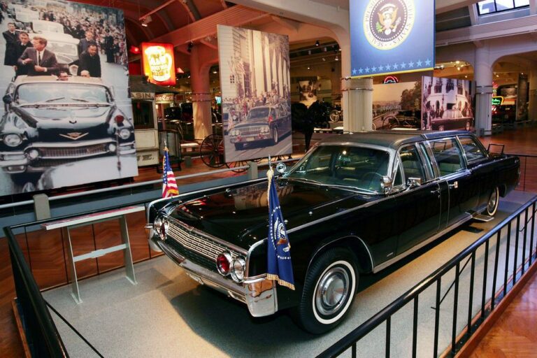 The Kennedy Limousine inside Henry Ford Museum Gary Malerba 3 54 990x660 768x512